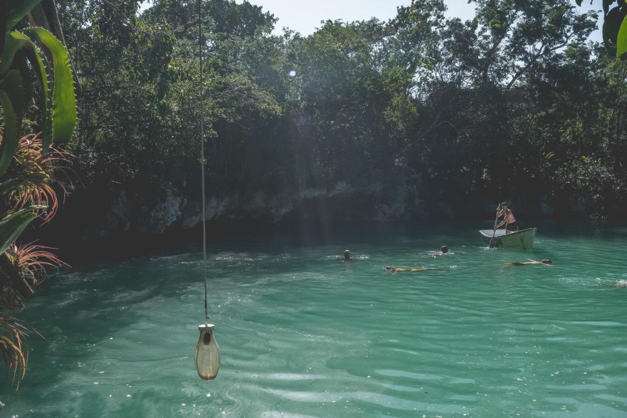 Wakax Hacienda - Cenote & Boutique Hotel ตูลุม ภายนอก รูปภาพ